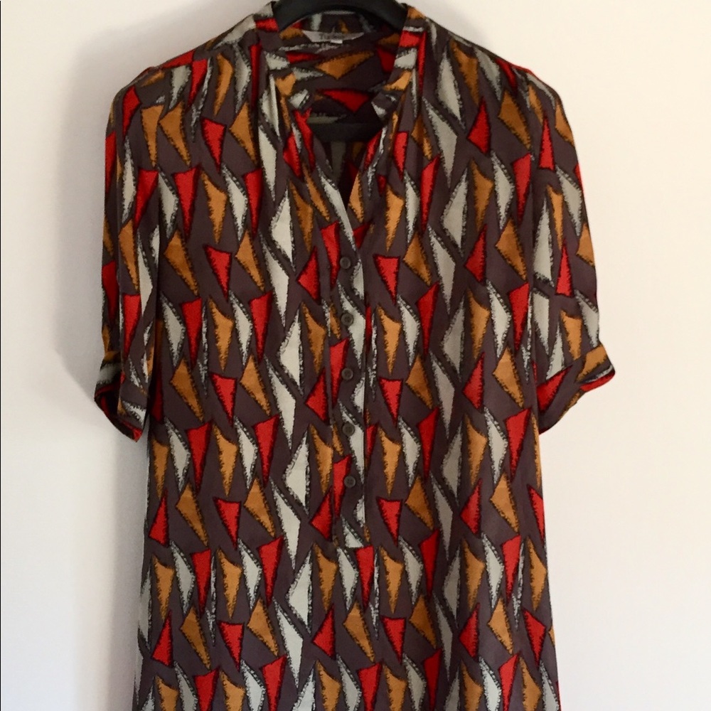 Tucker Tunic Mini Dress Size S